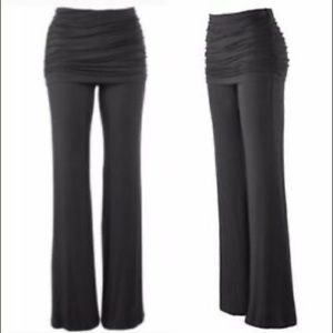 Cabi bell leggings with skirt top